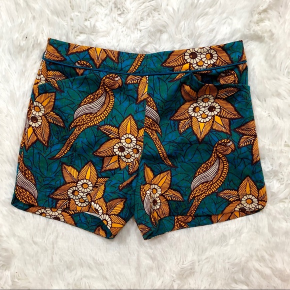 Anthropologie Bird of Paradise Shorts size 2 - Picture 2 of 7